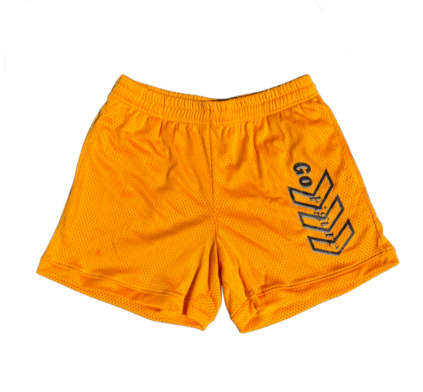 Gold Go Figure Shorts