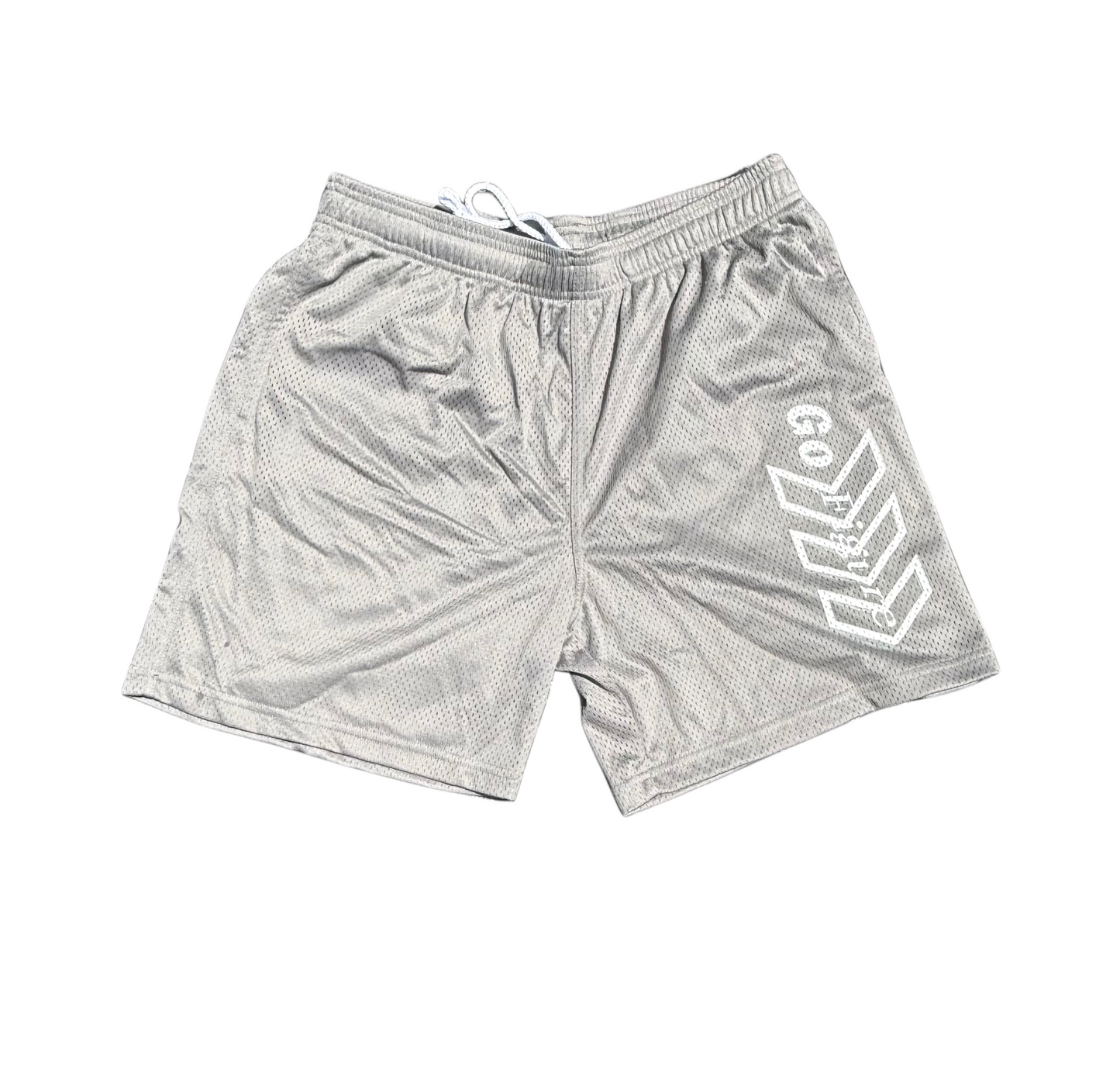 Gray Go Figure Shorts