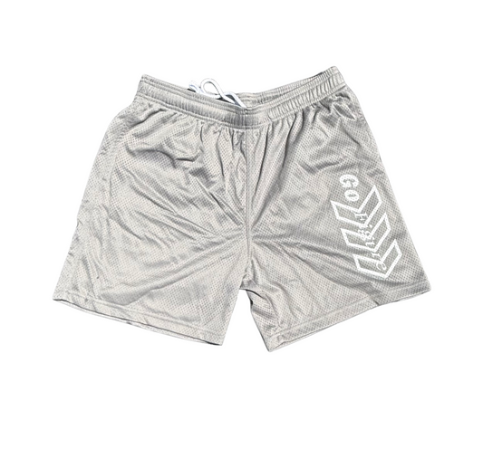 Gray Go Figure Shorts