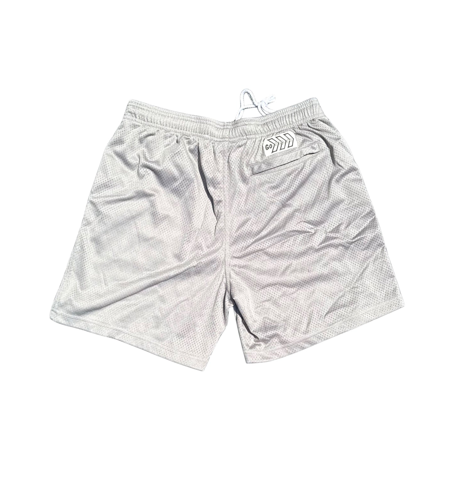 Gray Go Figure Shorts