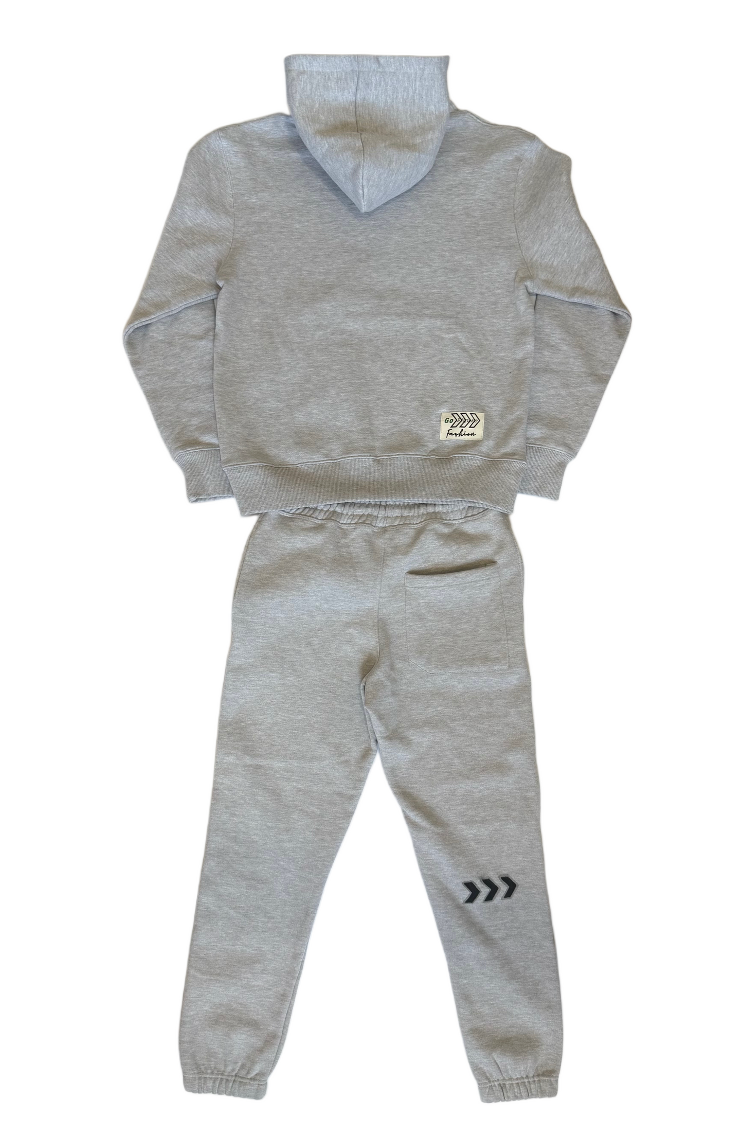 Go Figure Black Out Sweatsuit