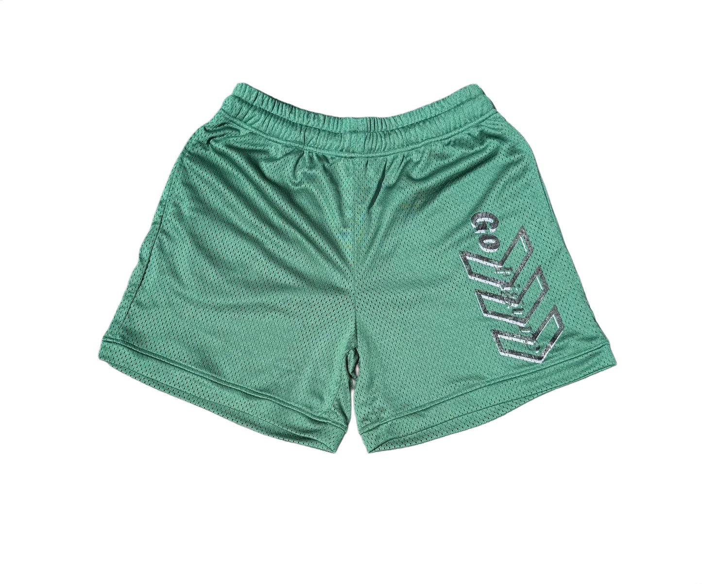 Green Go Figure Shorts