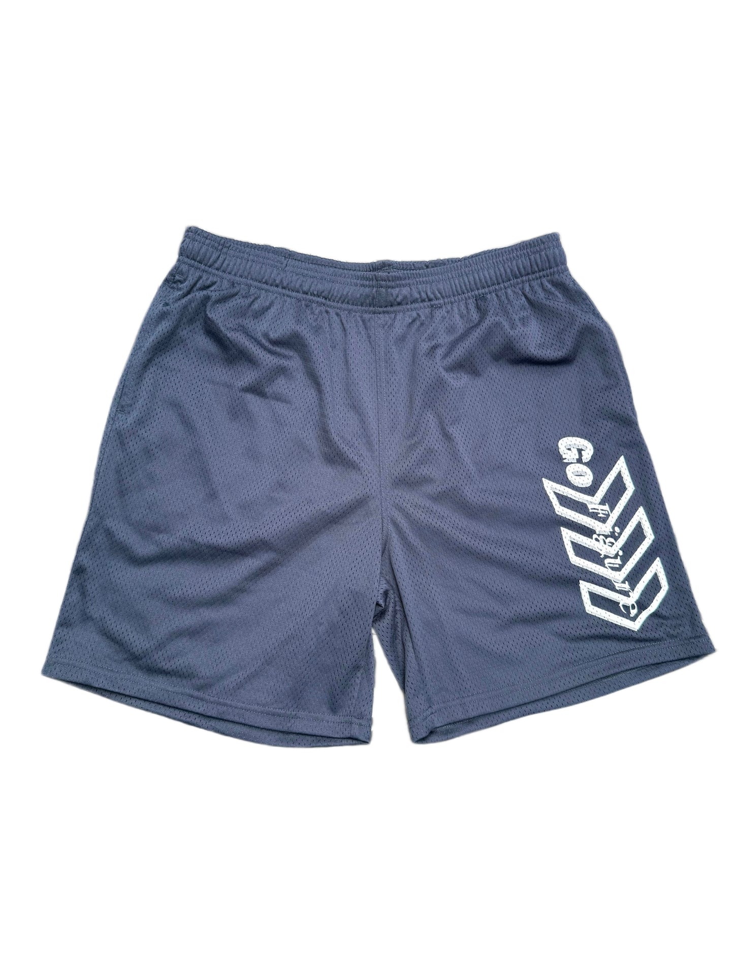 Navy Blue Go Figure Short