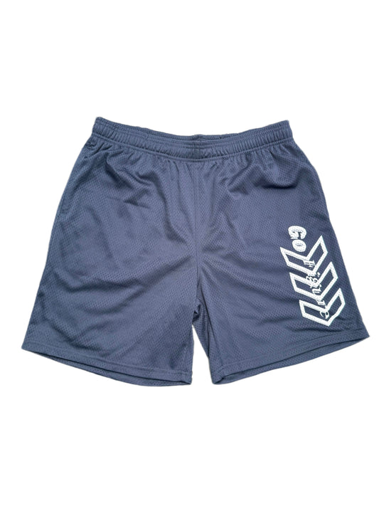 Navy Blue Go Figure Short