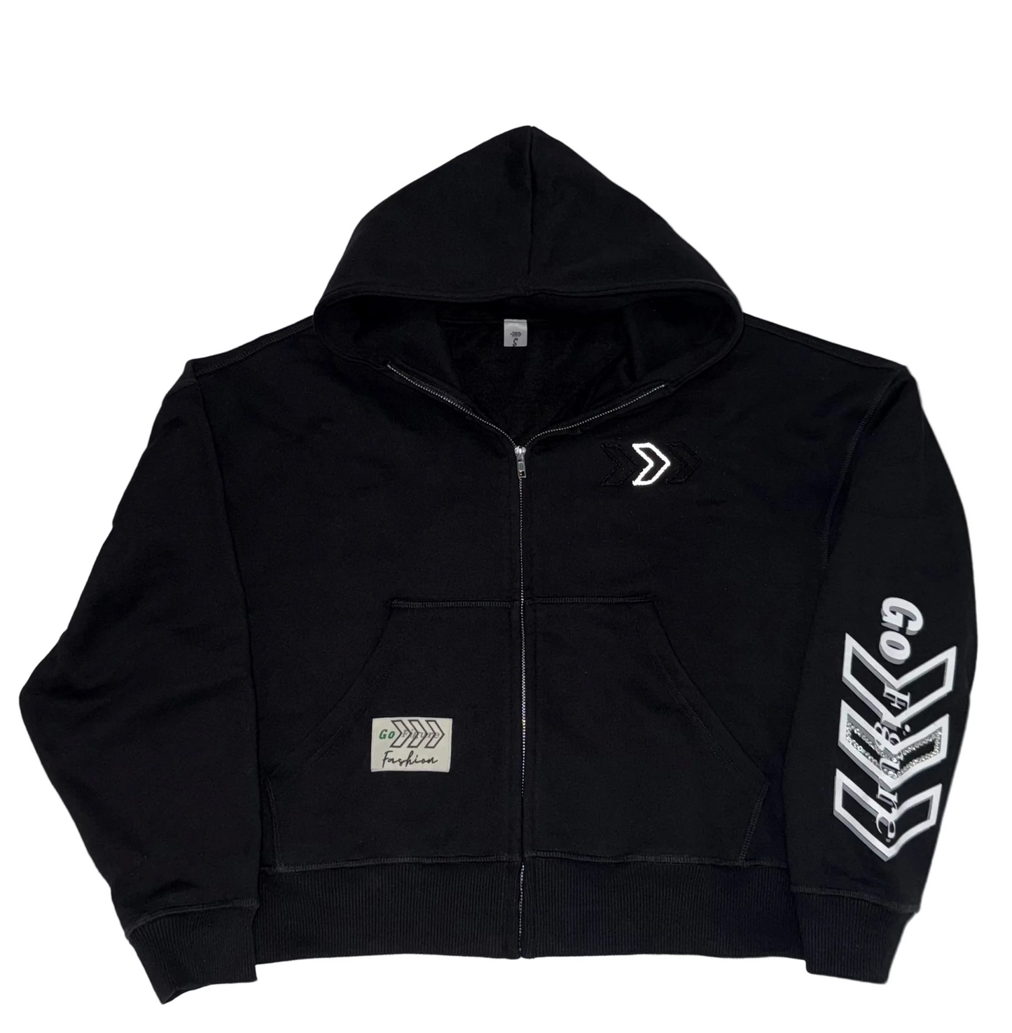 Boxy Go Figure Zip up 2.0