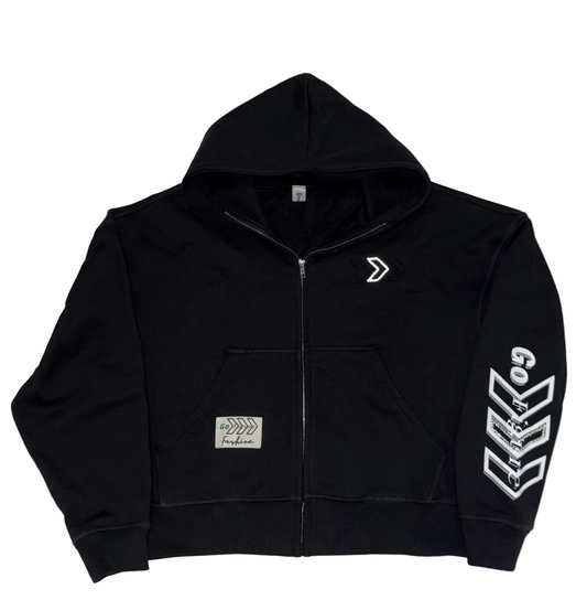 Boxy Go Figure Zip up 2.0